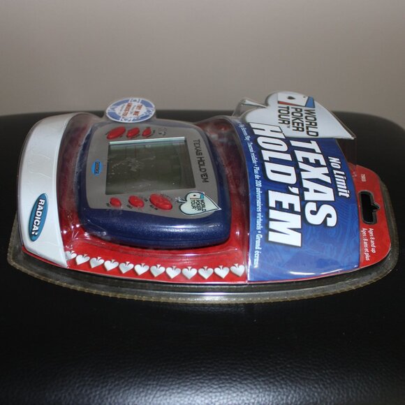 3/$55❤️Radica No Limit Texas Hold 'Em World Poker Tour Electronic Handheld Game - Picture 4 of 8